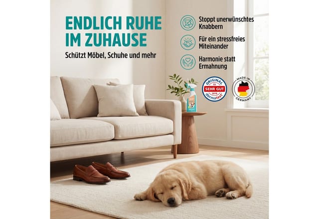 GreenHero Vergrämungsmittel Knabber-EX Knabberstopp für Hund & Katze, 500 ml