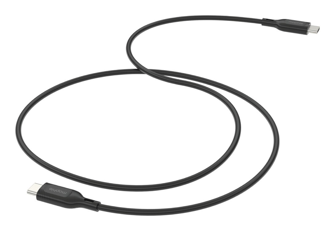 Mophie Essentials Usb-c Auf Usb-c Kabel, 2m, Schwarz