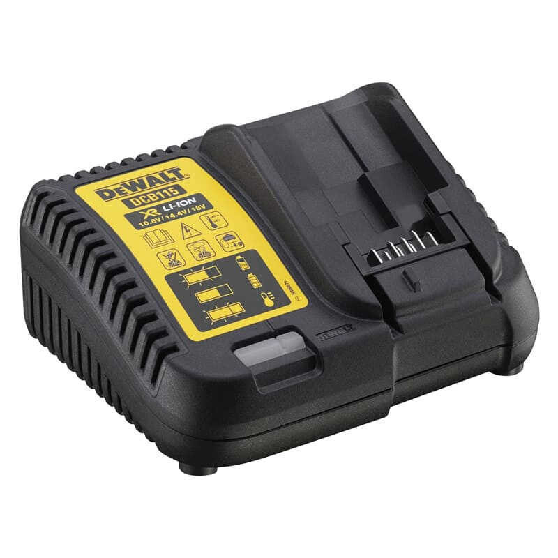 Dewalt Doppelpack Akkus Dcb182 18v 4ah + 1 Ladegerät Dcb115
