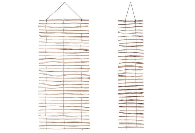 BooGardi Rankhilfe Leiter Holz, 1 St., 50 x 200cm 3-5cm, Kletterhilfe Wandspalier Efeu Rankgitter Pflanzhilfe Balkon Garten