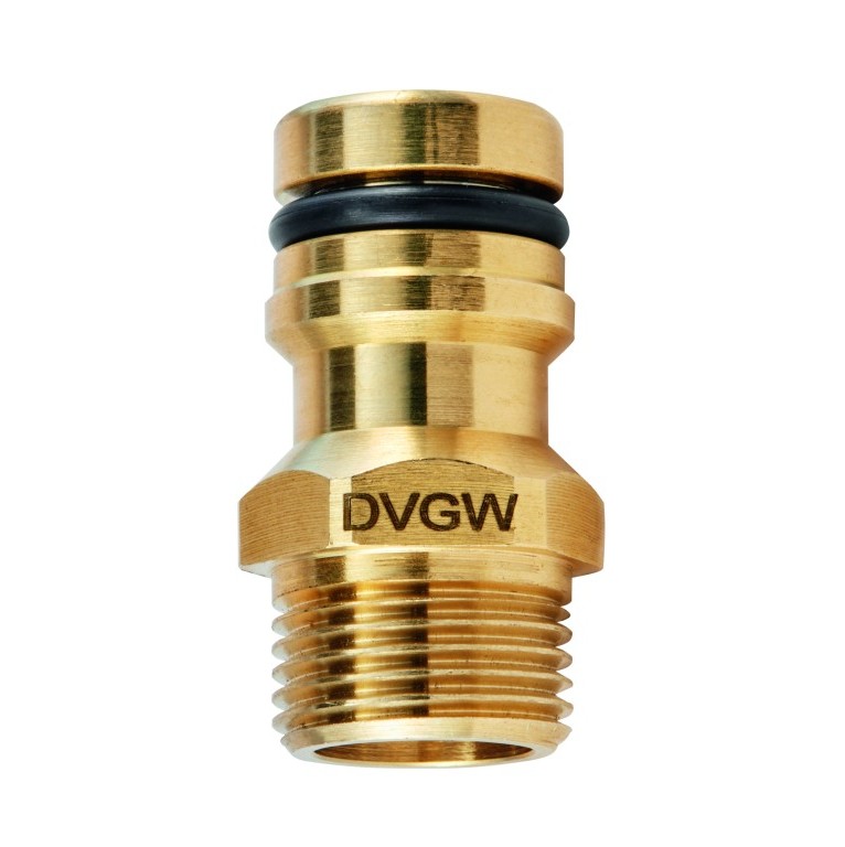 Geka® Plus Trinkwasser Gerätestecker Außengewinde 3/8 Zoll - 13 Mm Dvgw Vp550 Ean 4015933100495