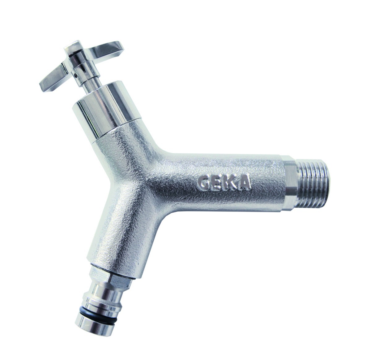 Geka® Plus Design-wasserhahn Außengewinde 3/4 Zoll Geka® Plus Stecksystem