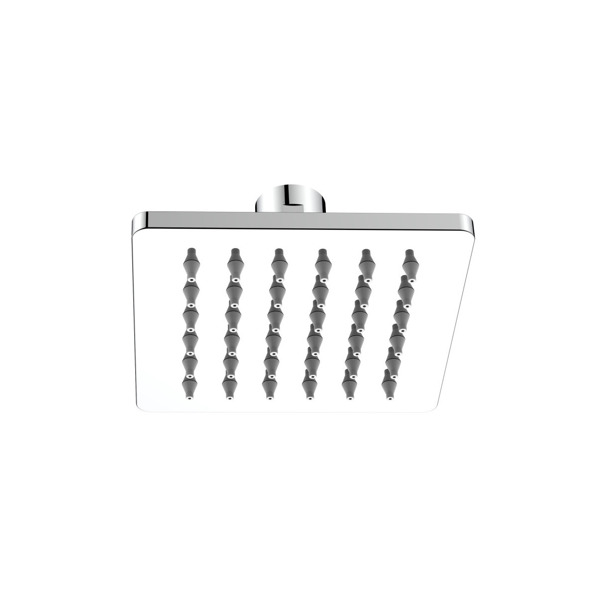 Idro Bric Duschkopf Athen Sapsof0099ac 1f Schwenkbar Chrom 10x10 Cm