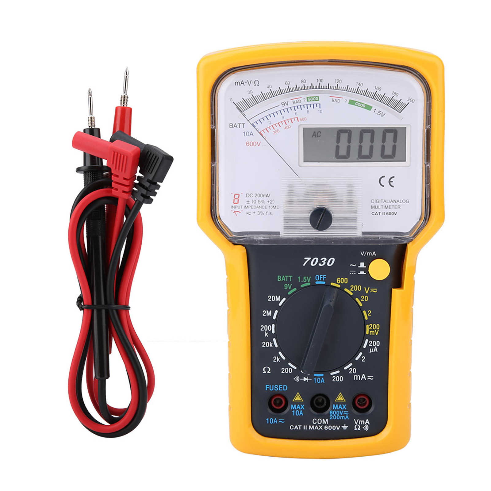 Kt7030 Hochpräzises Und Empfindliches Digitales/analoges Dual-display-multimeter
