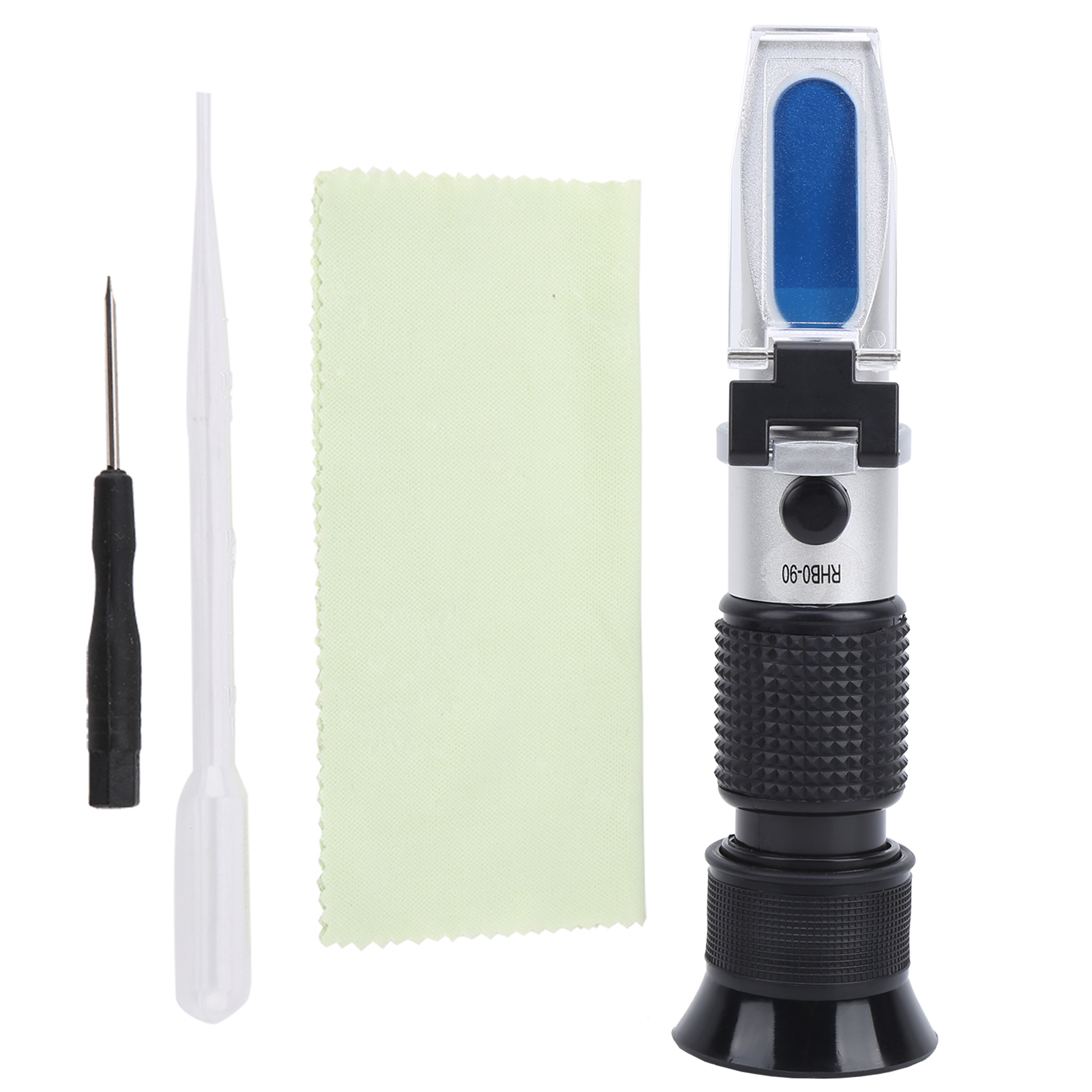 Tragbares Refraktometer Rz117 0-90% Brix Atc Für Fruchtsäfte Und Brauverfahren