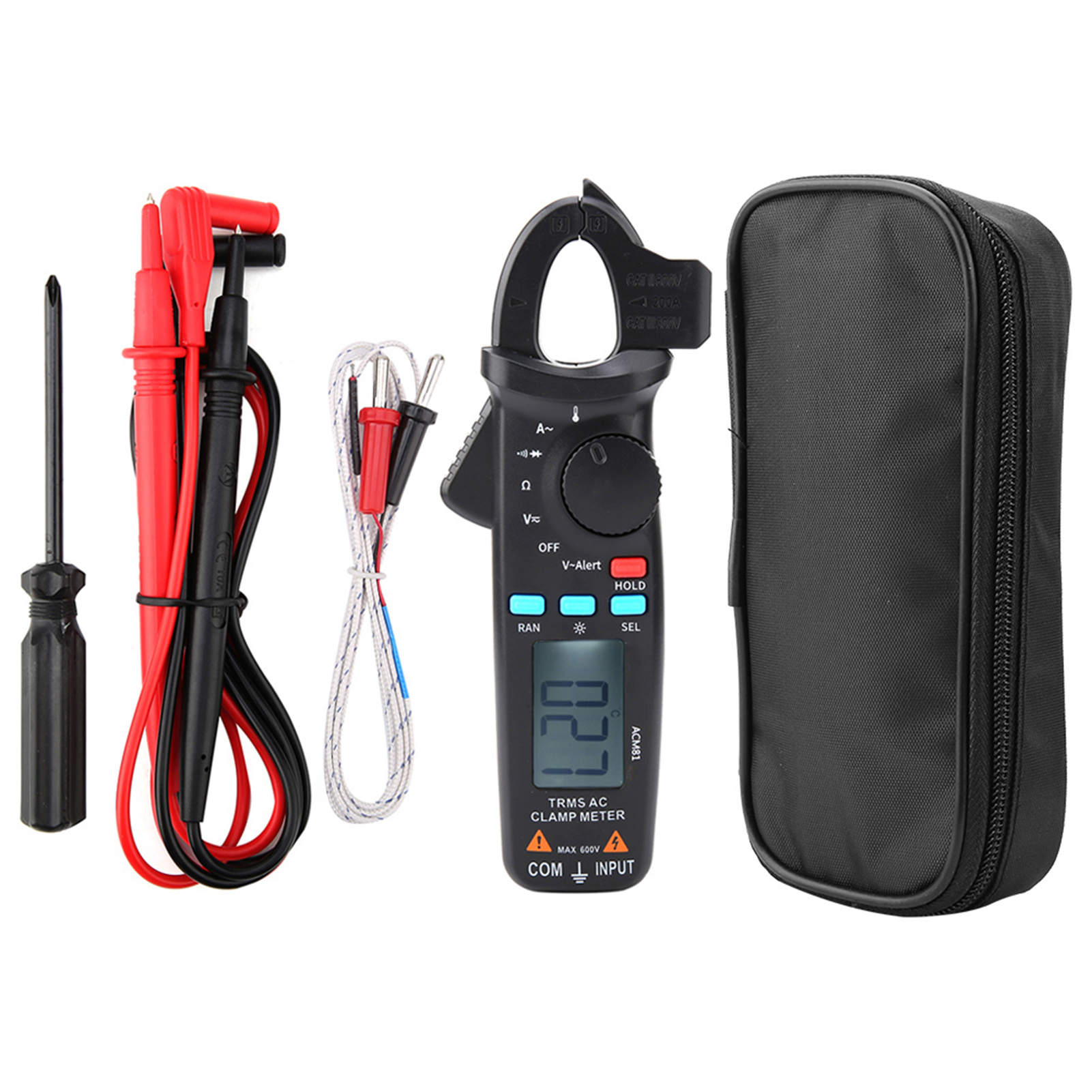 Digitales Zangenmultimeter Acm81, 2000 Zähler, Trms, Automatische Spannungs- Und Strommessung