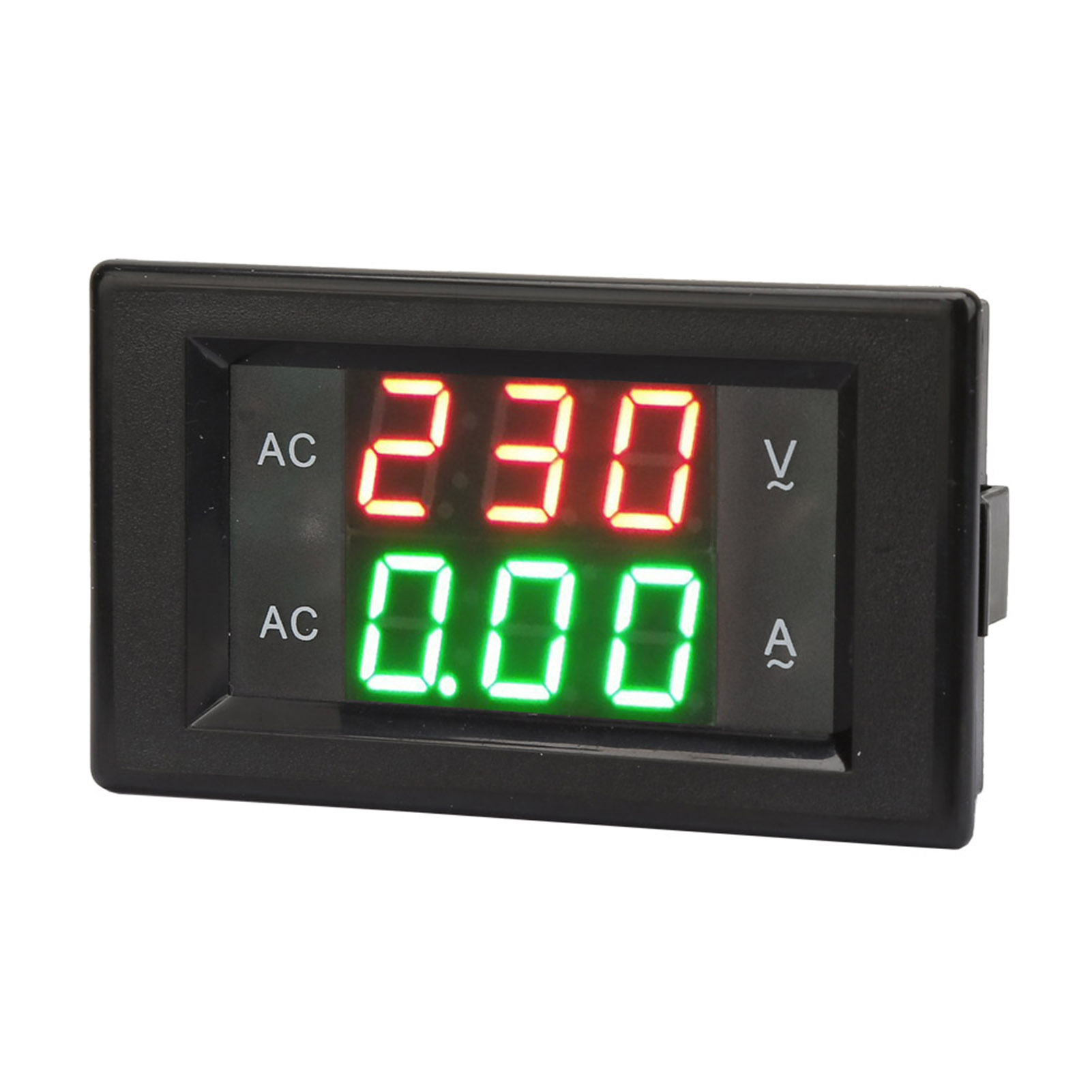 Digitales Wechselstrommessgerät 500 V/50 A Mit Led-anzeige, Voltmeter Und Amperemeter