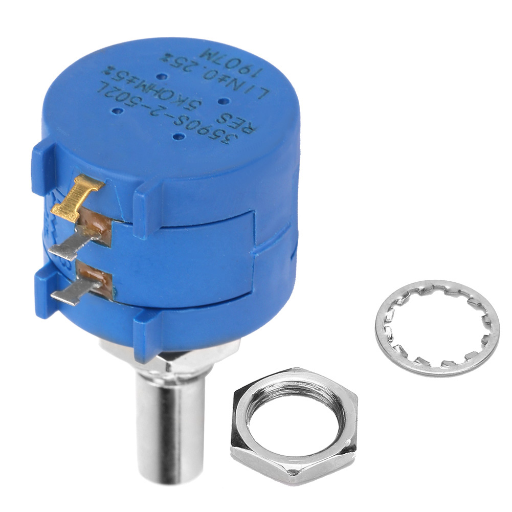Kω Präzisions-mehrgangpotentiometer, Einstellbar, 3590s-2-502l