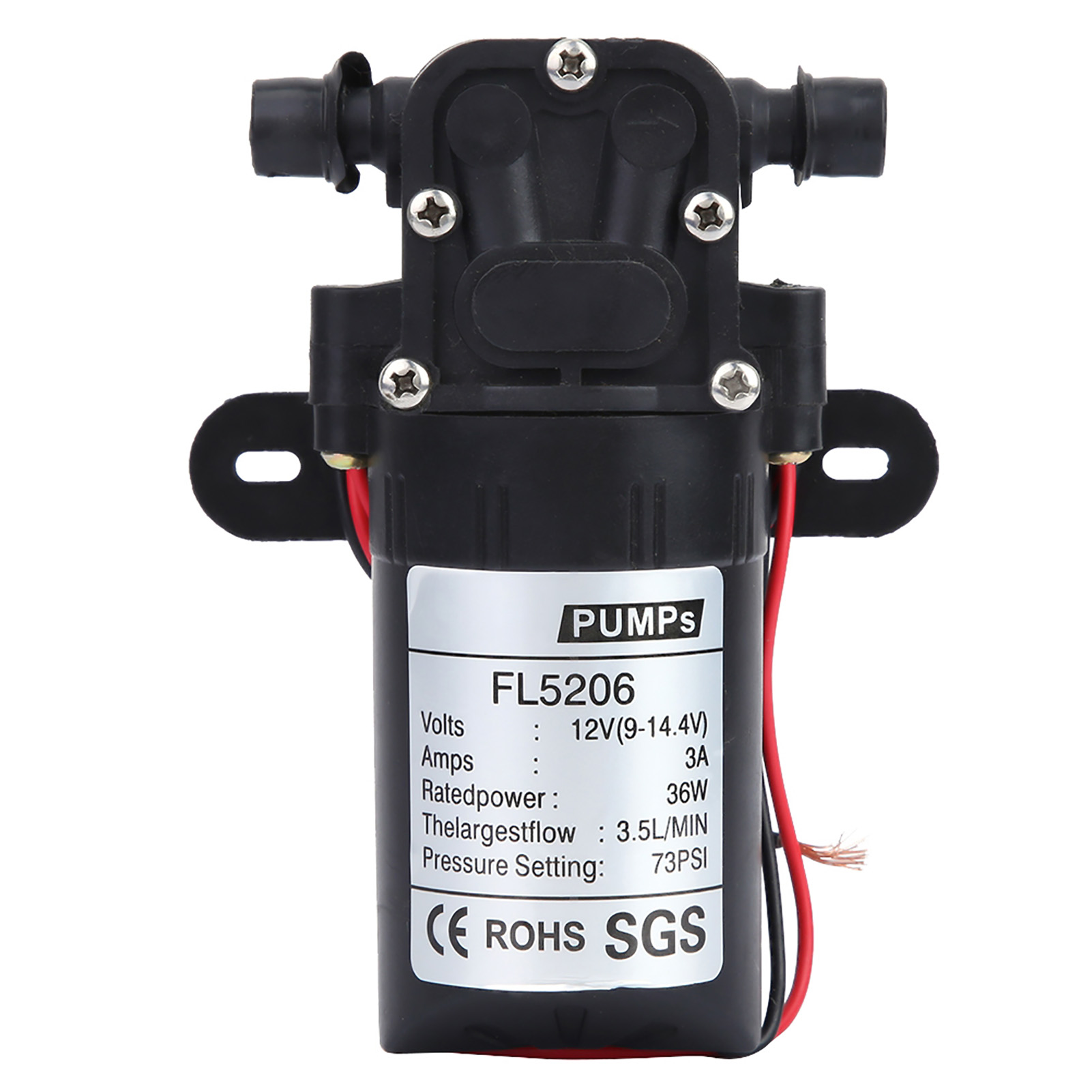 36w 12v Dc Membran-elektrowasserpumpe Für Die Landwirtschaft