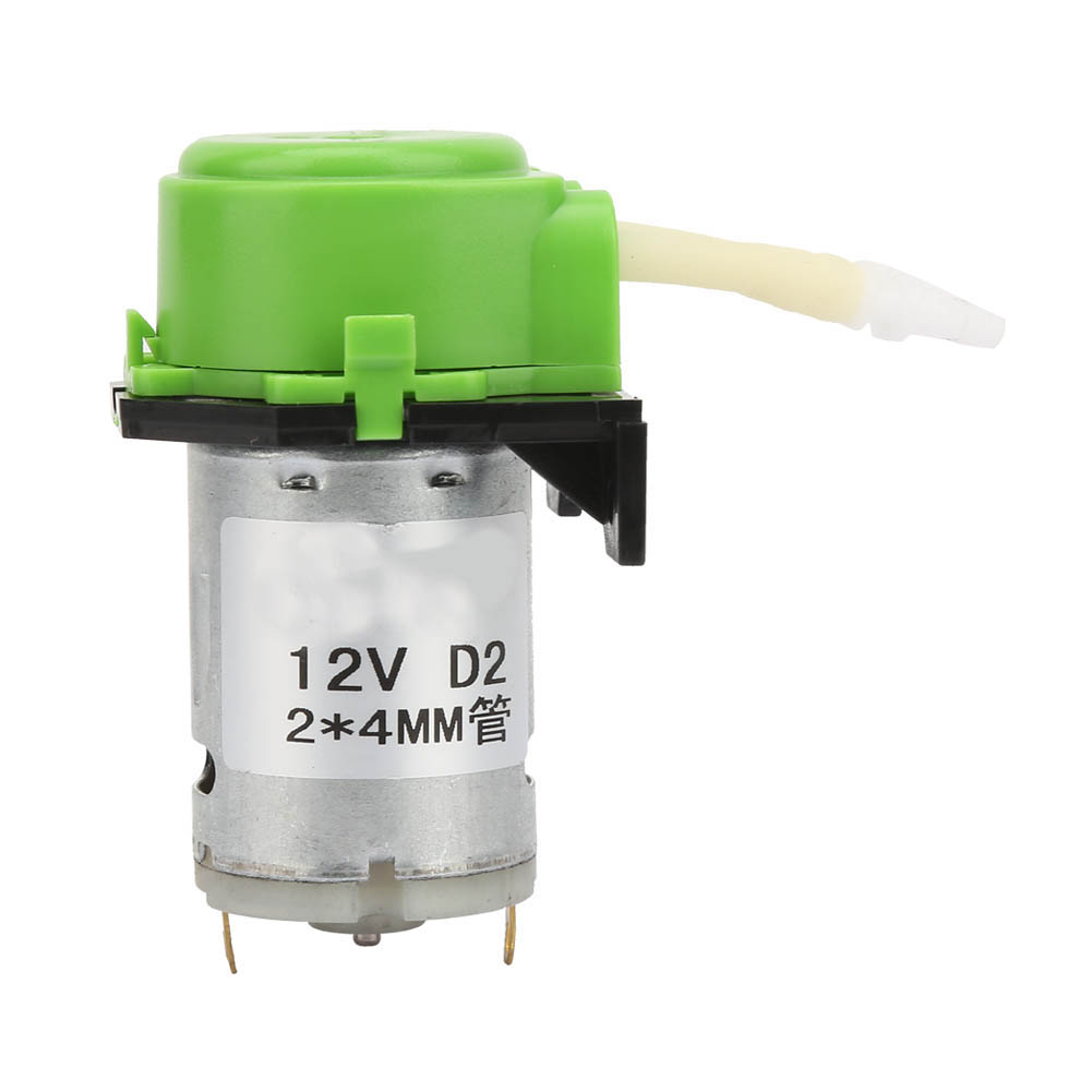 12-v-schlauchpumpe Mit 2 X 4 Mm Anschlüssen Für Den Laboreinsatz, Präzise Flüssigkeitsdosierung (grün)