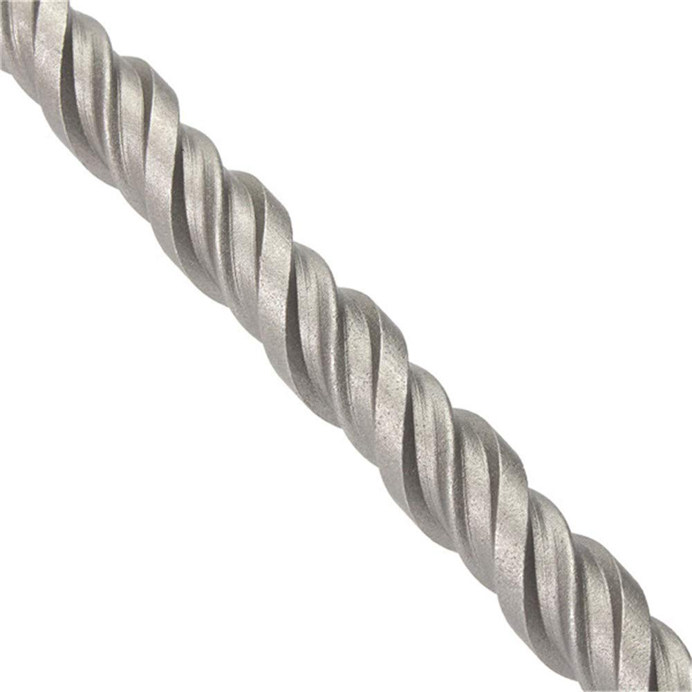 14 X 350 Mm Schlagbohrer Für Beton, Ziegel Und Stein, 4 Schneiden, Runder Griff, Kreuzschlitz