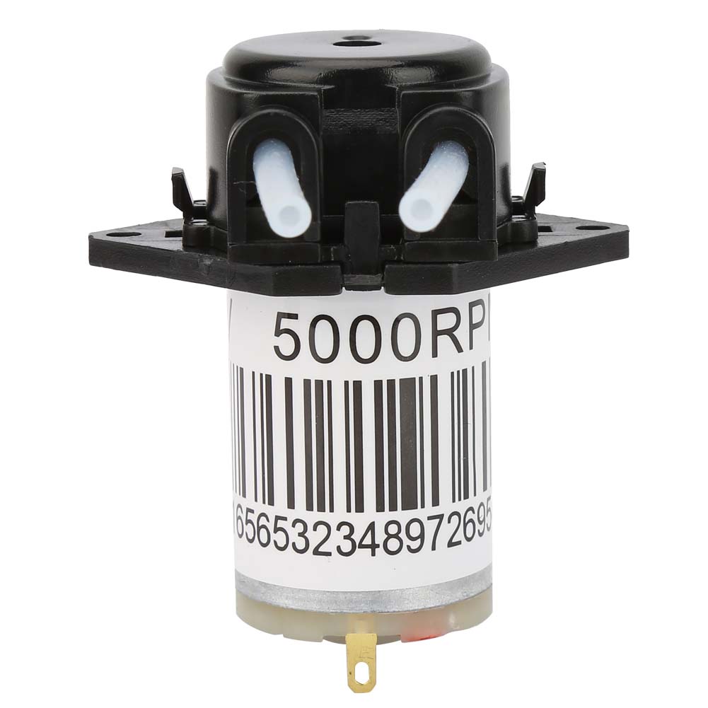 Mini-schallschutzpumpe 6v, Selbstansaugend Für Titration (mattschwarz)