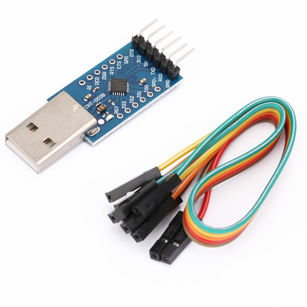 Cp2104 Usb-zu-ttl-uart-konvertermodul Mit Kabel, 6-polig, Für Serielle Schnittstelle