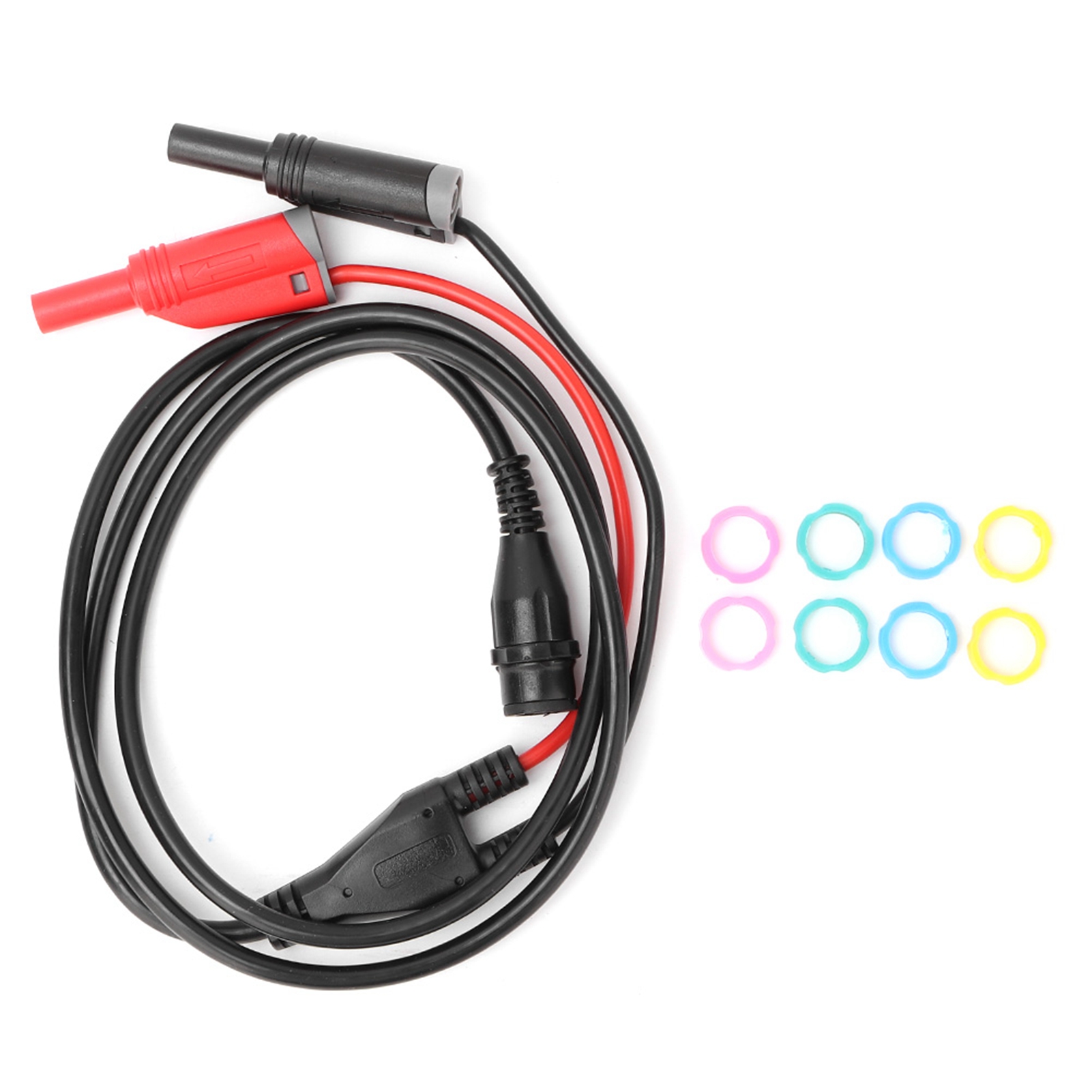 Bnc-stecker Auf Bananenstecker Sicherheits-koaxialkabel Für Oszilloskop 100 Cm