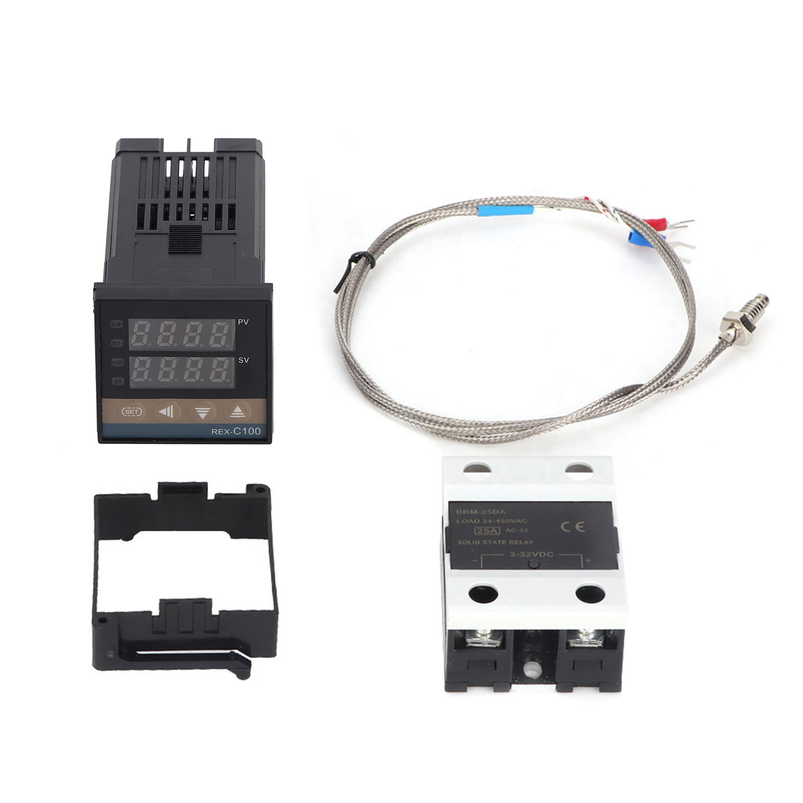 Digitaler Pid-led-temperaturregler 0–400 °c, Ac 110–240 V Thermostat