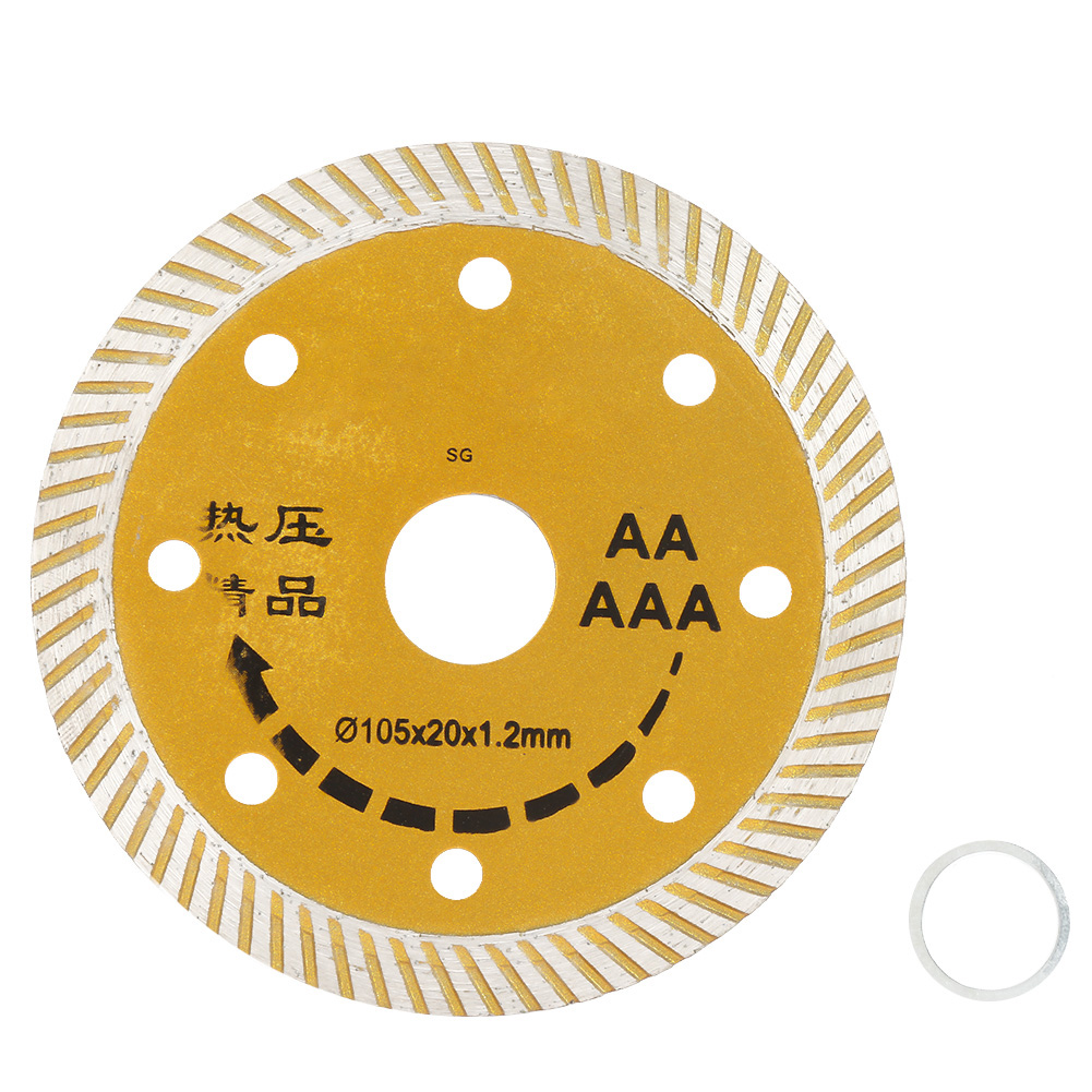 105 X 20 Mm Diamanttrennscheibe Zum Schneiden Von Stein, Marmor, Keramik Und Beton – Langlebige Kreisscheibe