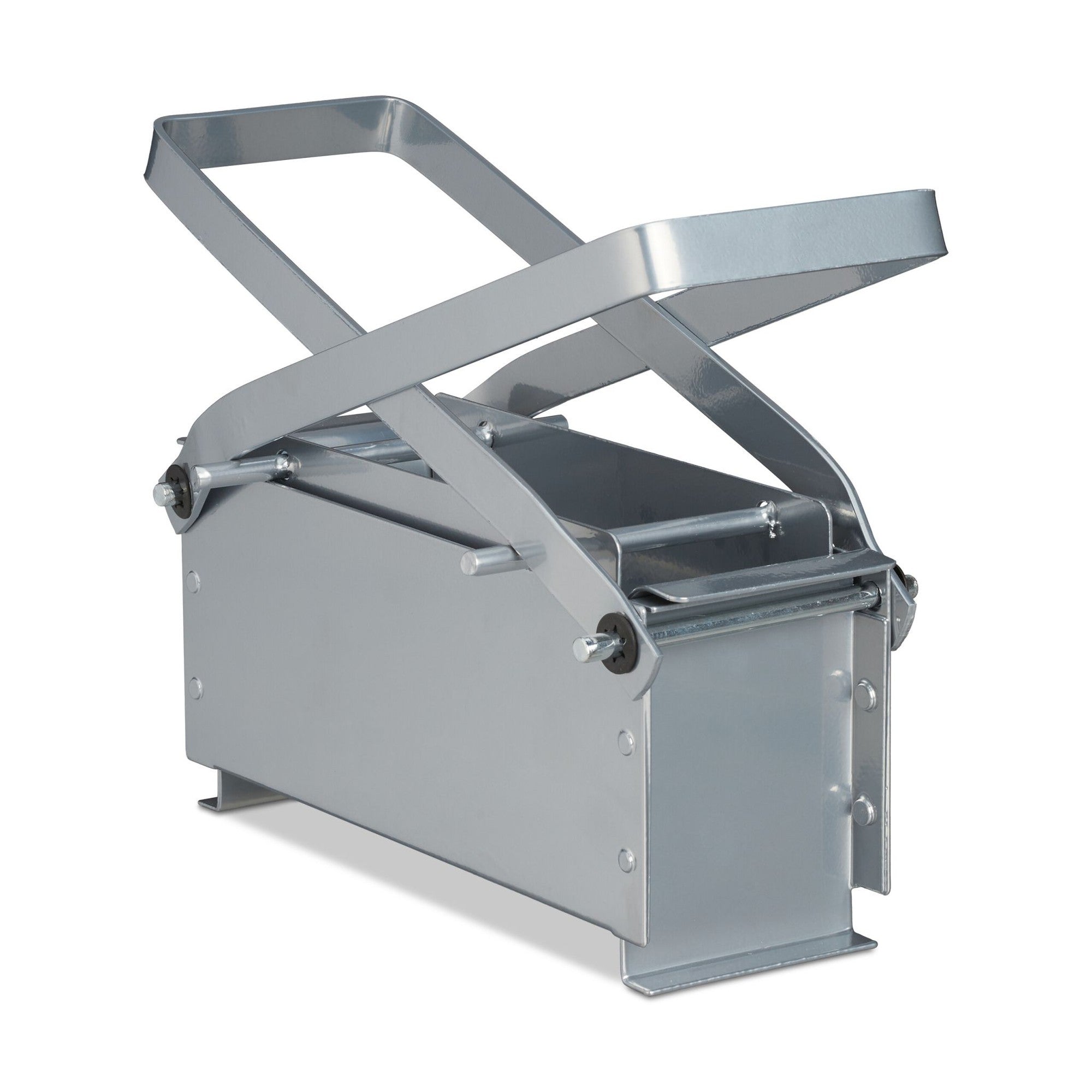 Brikettpresse Für Silberfarbenes Papier