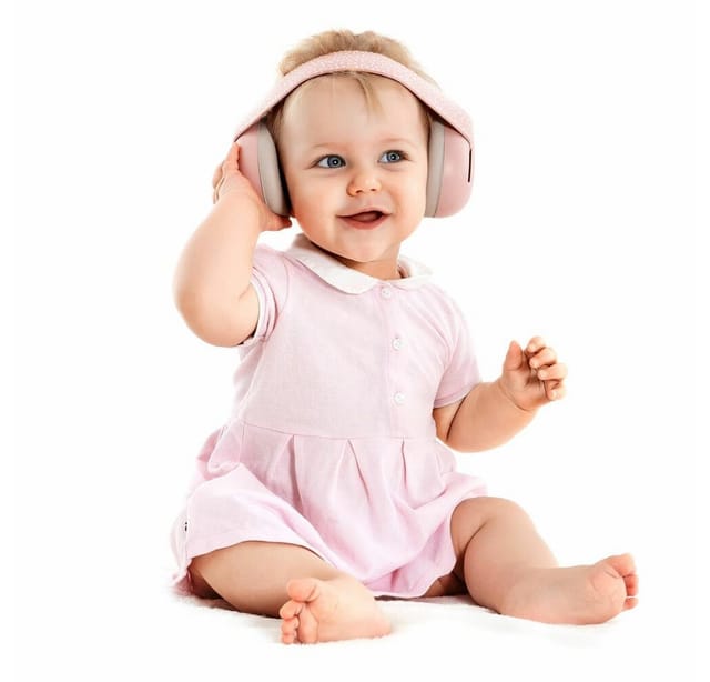 Reer Kapselgehörschutz SilentGuard Baby Rosa, (1 St)