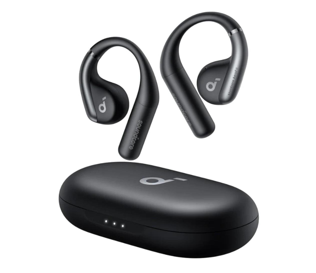 Anker Soundcore Aerofit Kabellose Open-ear-kopfhörer Mit Bassaufladung, Sport Schwarz
