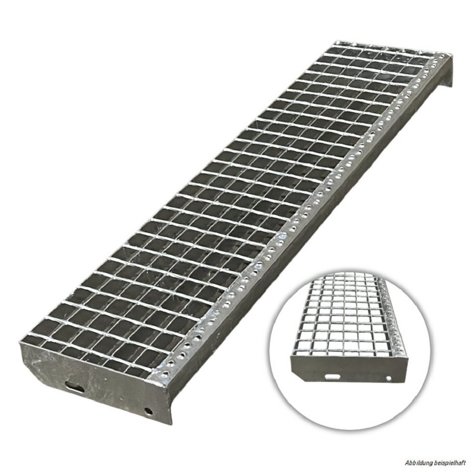 SRM Design Außentreppe 3 Stufen Standtreppe freistehend Breite 70cm Höhe 63cm Anthrazit Bild 3