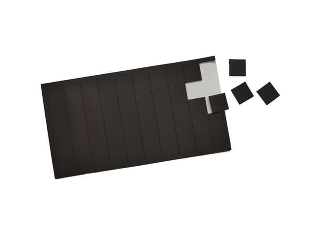 Glorex Bastelnaturmaterial Glorex Magnet-Plättchen 50 Stück