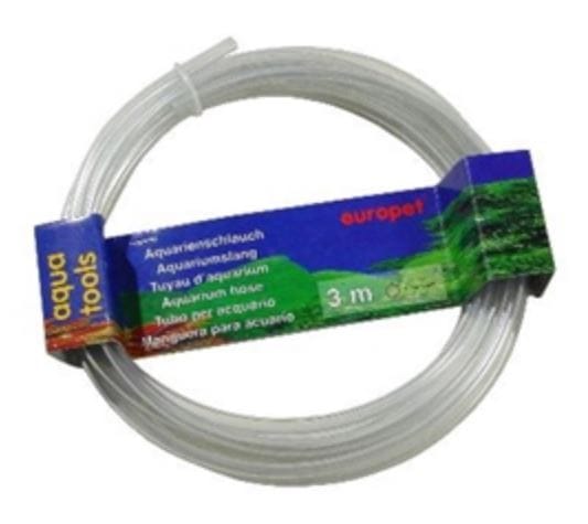 Europet-Bernina Aquariumschlauch Luftschlauch transparent 4/6 mm / 3 m
