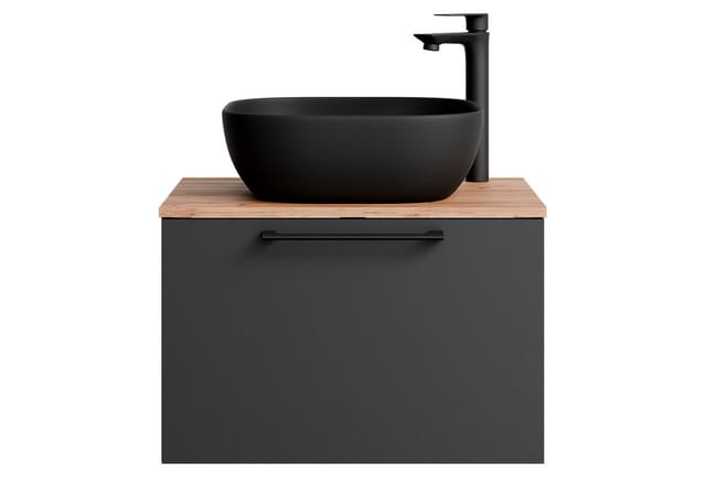 Planetmöbel Badmöbel-Set Astra, (Waschbeckenunterschrank, 2-St., Waschbecken), Badezimmer Möbel im modernen Design
