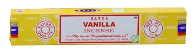 Satya Incense Räucherstäbchen Räucherstäbchen Satya "Vanilla" Incense 15gr.
