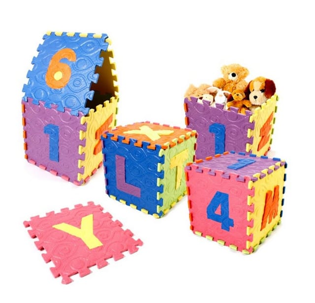 CCLIFE Puzzlematte Puzzlematte Krabbelmatte Spielmatte Baby