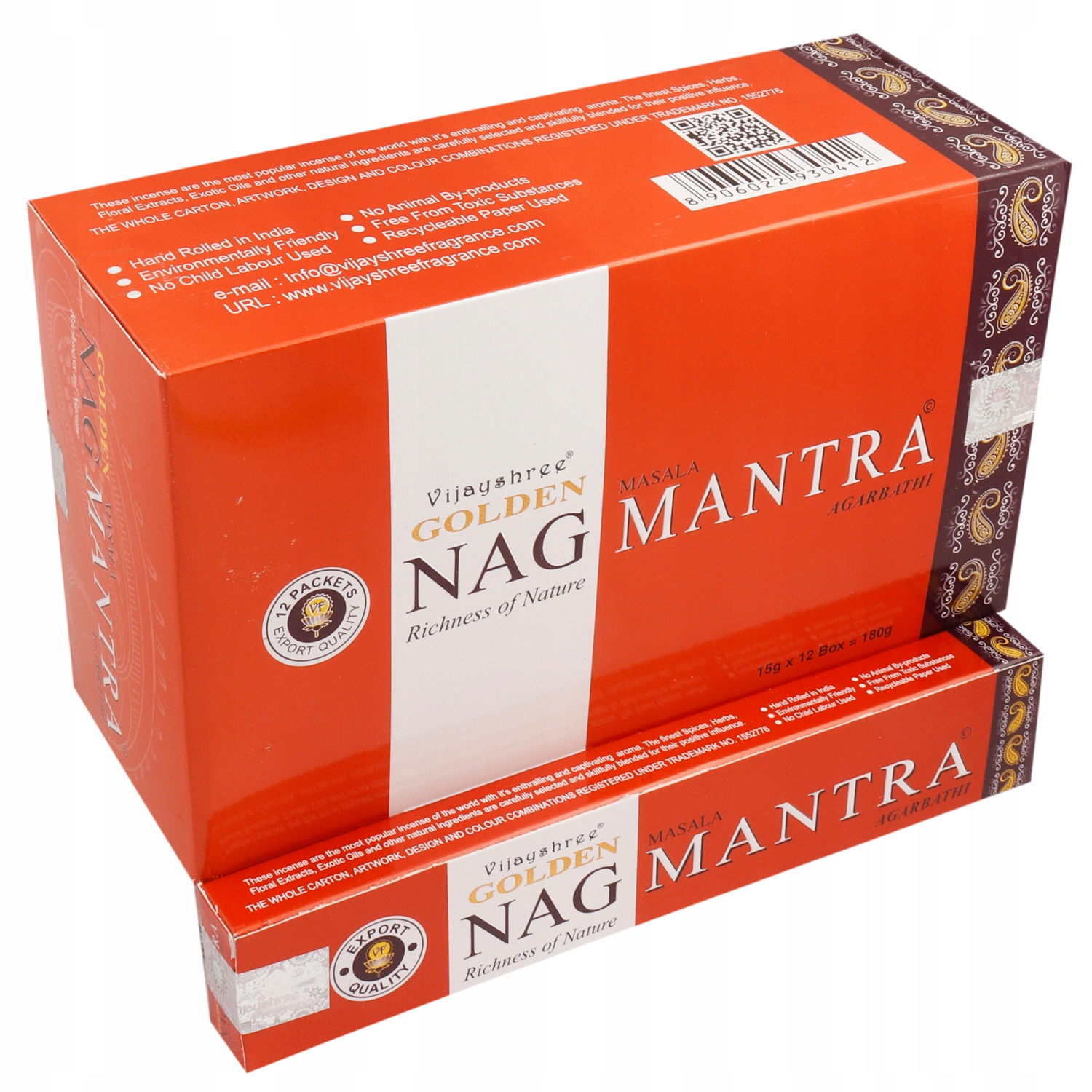 Golden Nag Räucherstäbchen 15 G - Mantra