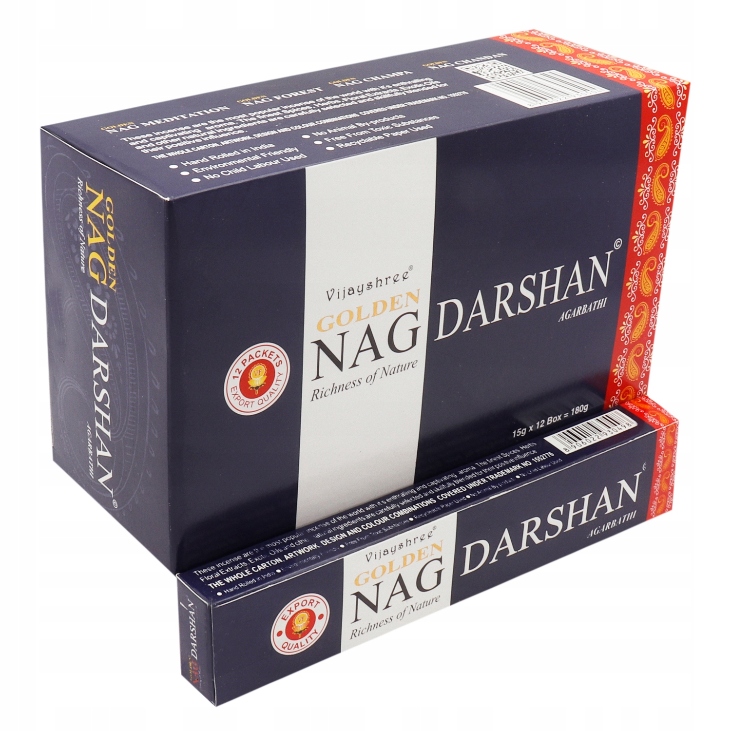 Golden Nag Räucherstäbchen 15g - Darshan G11