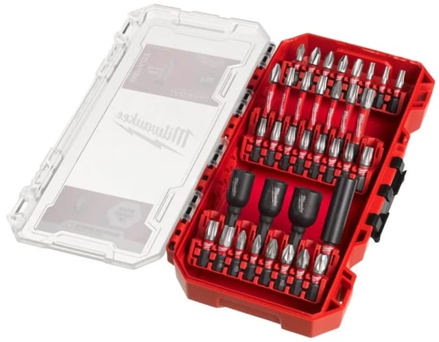 Milwaukee Bit-Set Milwaukee Shockwave Bit-Set 35 tlg. Schlagschrauber Bits Bitset, Set, 35-St., -