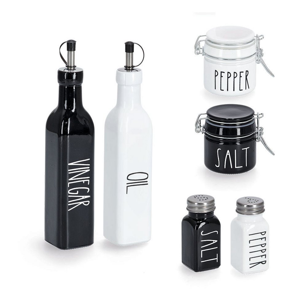 Zeller Present Küchenorganizer-Set zeller Essigflasche VINEGAR BHT 5x24.50x5 cm schwarz Bild 2
