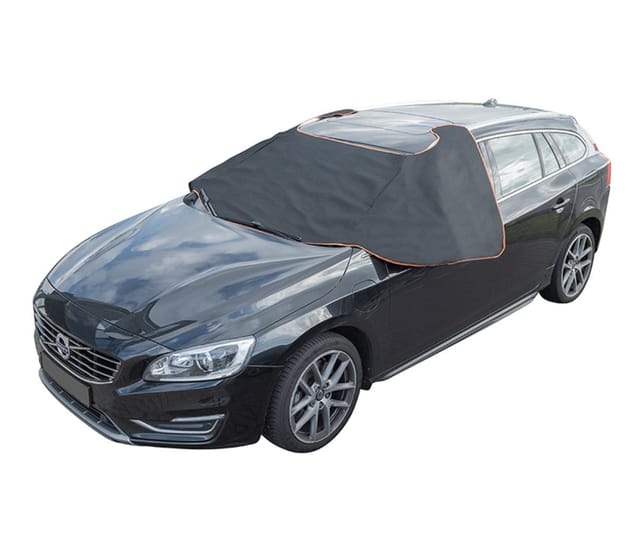 ProPlus Frontscheibenabdeckung Auto PKW Scheibenabdeckung 298x94cm mit Magneten - perfekter Schutz, Mit Magneten
