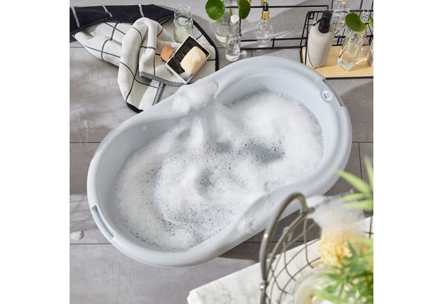 Rotho Babydesign Babybadewanne Babybadewanne mit Antirutschmatte in der Innenseiten