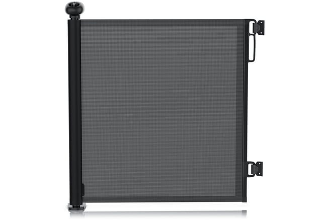 Bearware Türschutzgitter Treppenschutzgitter, Baby Schutzgitter, Kindersicheres Absperrgitter (1 St), Kind Sicherheitsgitter 180cm ausziehbar