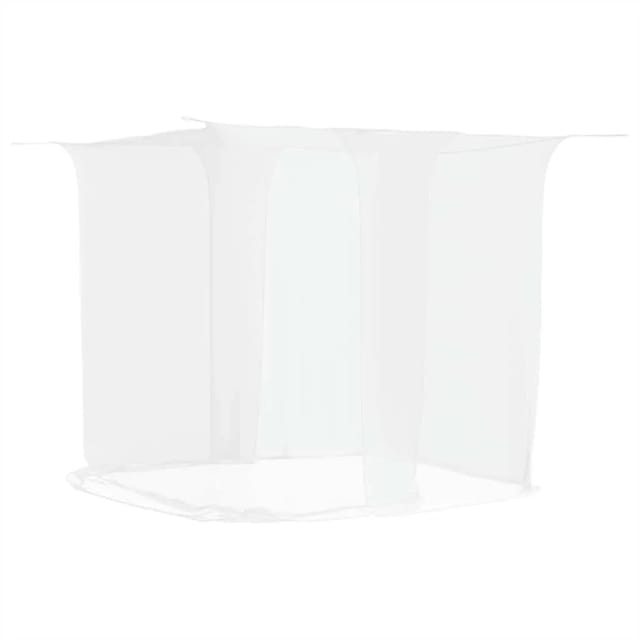 vidaXL Moskitonetz Moskitonetz zum Aufhängen 156 Mesh Weiß 220x150x180 cm (1 St)