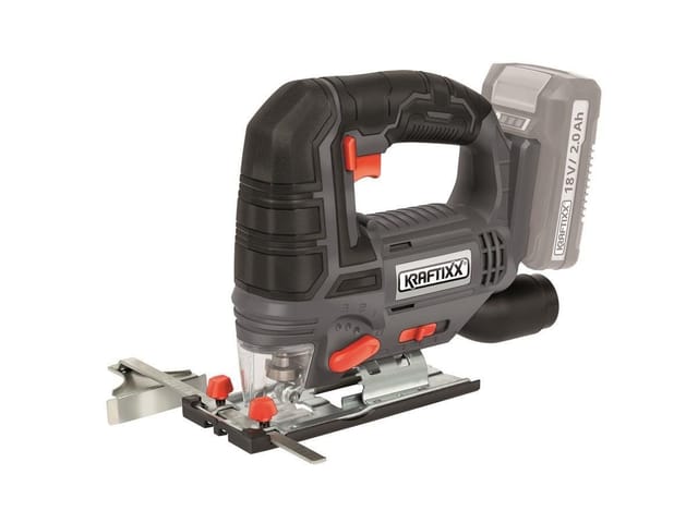 KRAFTIXX® Stichsäge KX-SS 18 Li, Set, 3-St., inkl. 3,0Ah Akku, kompatibel mit Einhell Power X-Change Akkusystem