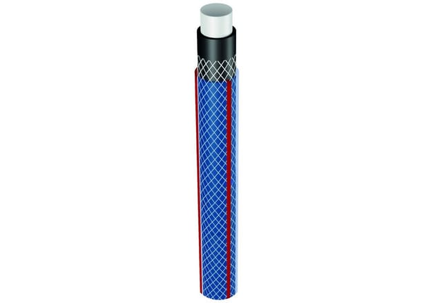 Vartco Gartenschlauch Light Blue, Größe 1/2" 4-lagig, beständig gegen UV-Strahlung Algenablagerung