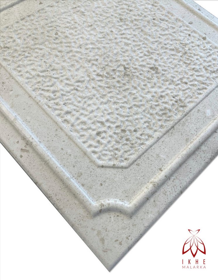 IKHEMalarka Wandpaneel Dekoren Betonoptik aus Polystyrol Styropor XPS, BxL: 50x50 cm, 0,25 qm, (1 Stück, 0.25m) Deckenpaneelen Einfach zu montieren Leicht Bild 2