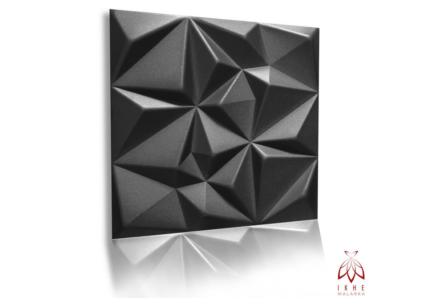 IKHEMalarka 3D Wandpaneel Polystyrol Styropor XPS Gaming Zimmer Set Deckenpaneele, BxL: 50x50 cm, 0,25 qm, (0,25m², 1 Stück) Leicht, flexibel, 3D-Design, leichte Schall- und Wärmedämmung Bild 3