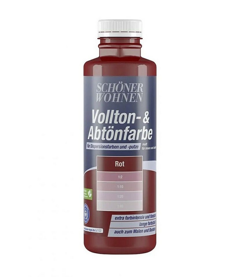 SCHÖNER WOHNEN FARBE Wandfarbe Schöner Wohnen Voll- und Abtönfarbe 250 ml rot