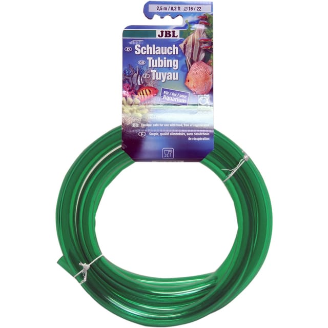 JBL GmbH & Co. KG Aquariumschlauch JBL Aquaschlauch Grün 16/22 mm 2,5 M Aquariumschlauch, 16/22 mm