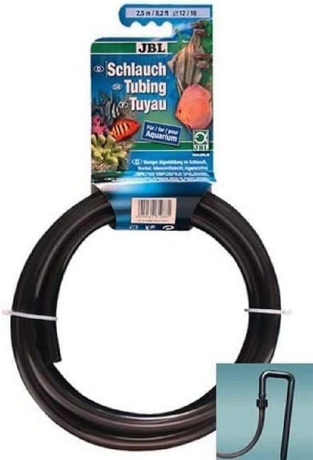 JBL GmbH & Co. KG Aquariumschlauch JBL Aquaschlauch GRAU 19/25 mm 2,5 M Aquariumschlauch, 19/27 mm
