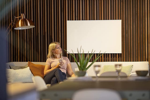 Könighaus Infrarotheizung P-Serie, hohe Effizienz, Made in Germany, sehr angenehme Strahlungswärme