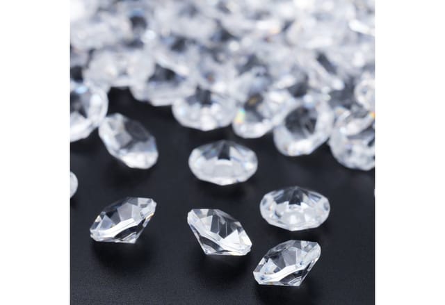 relaxdays Streudeko Deko Diamanten 1700 Stück