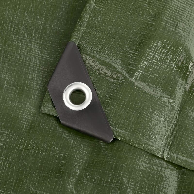 3 X 6 M 140 G/m² Schutzplane Mit Ösen, Home&garden Green