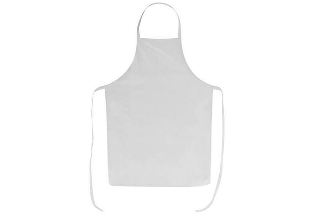 Macma Kochschürze Küchenschürze / Grillschürze / Größe: ca. 89x59cm / Farbe: weiß