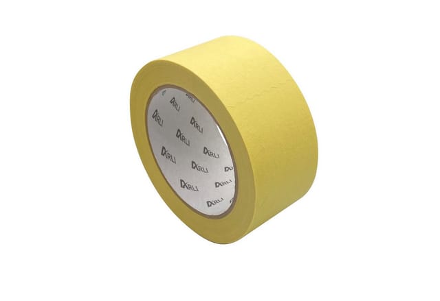 ARLI Kreppband 2x Abdeckklebeband Kreppband 48 mm x 50 m Krepp (zweier Set, 2-St., Rollen) Malerkrepp Malerband Kreppklebeband