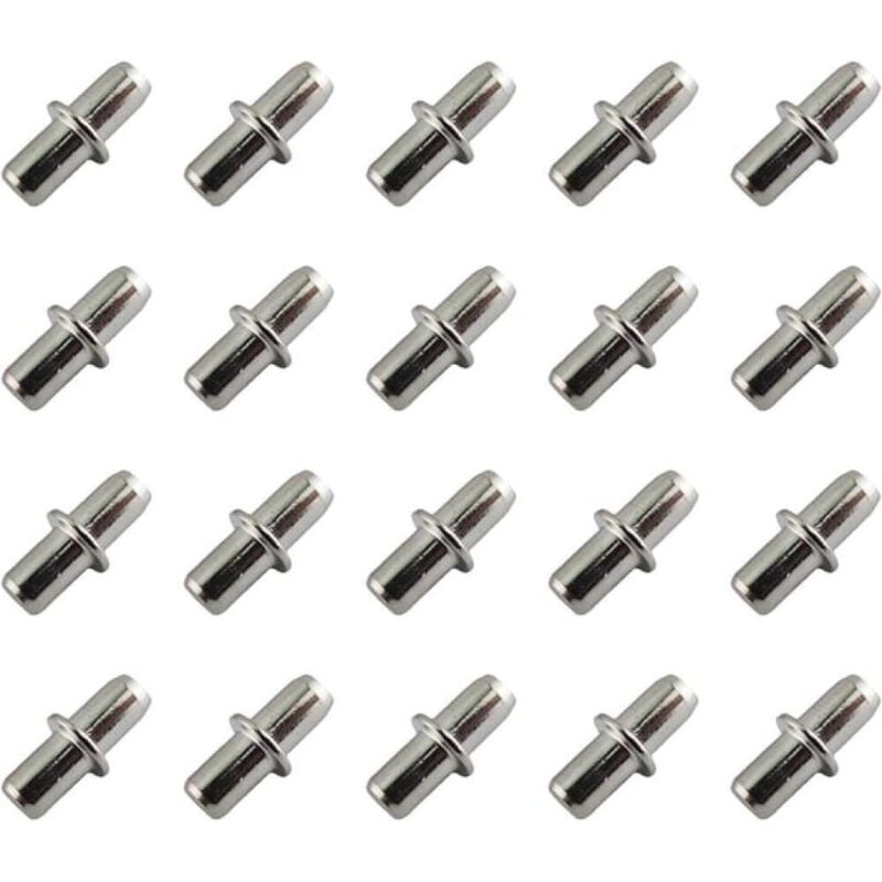 20er-pack Regalträger 5 Mm – Regalwinkel – Regalstifte – Bretthalterungen – Für Möbel Und Schränke